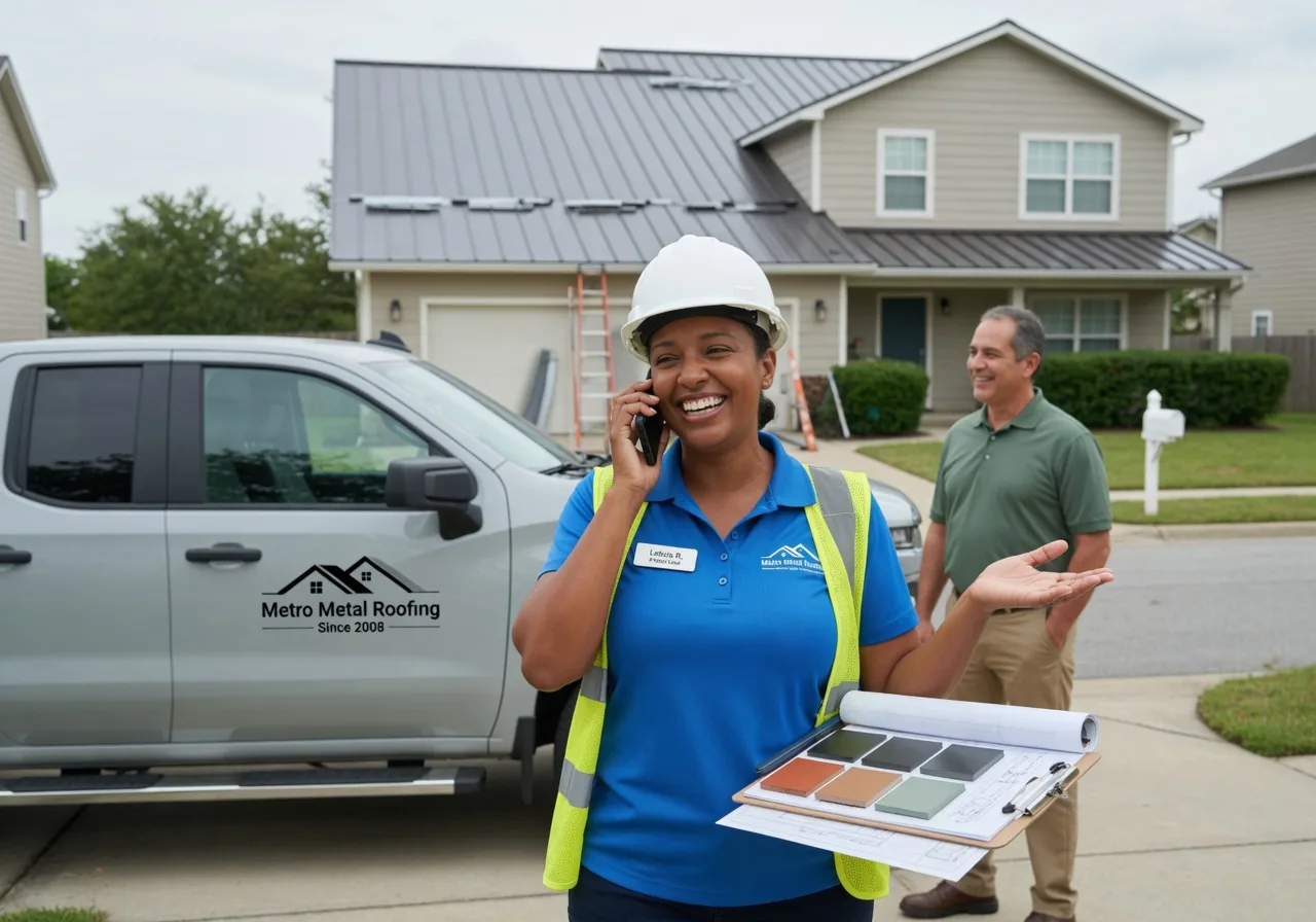 Storm Damage Metal Roof Repair in Hillsboro, WI